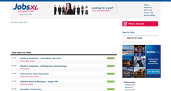 Desktop Screenshot of jobsxl.com